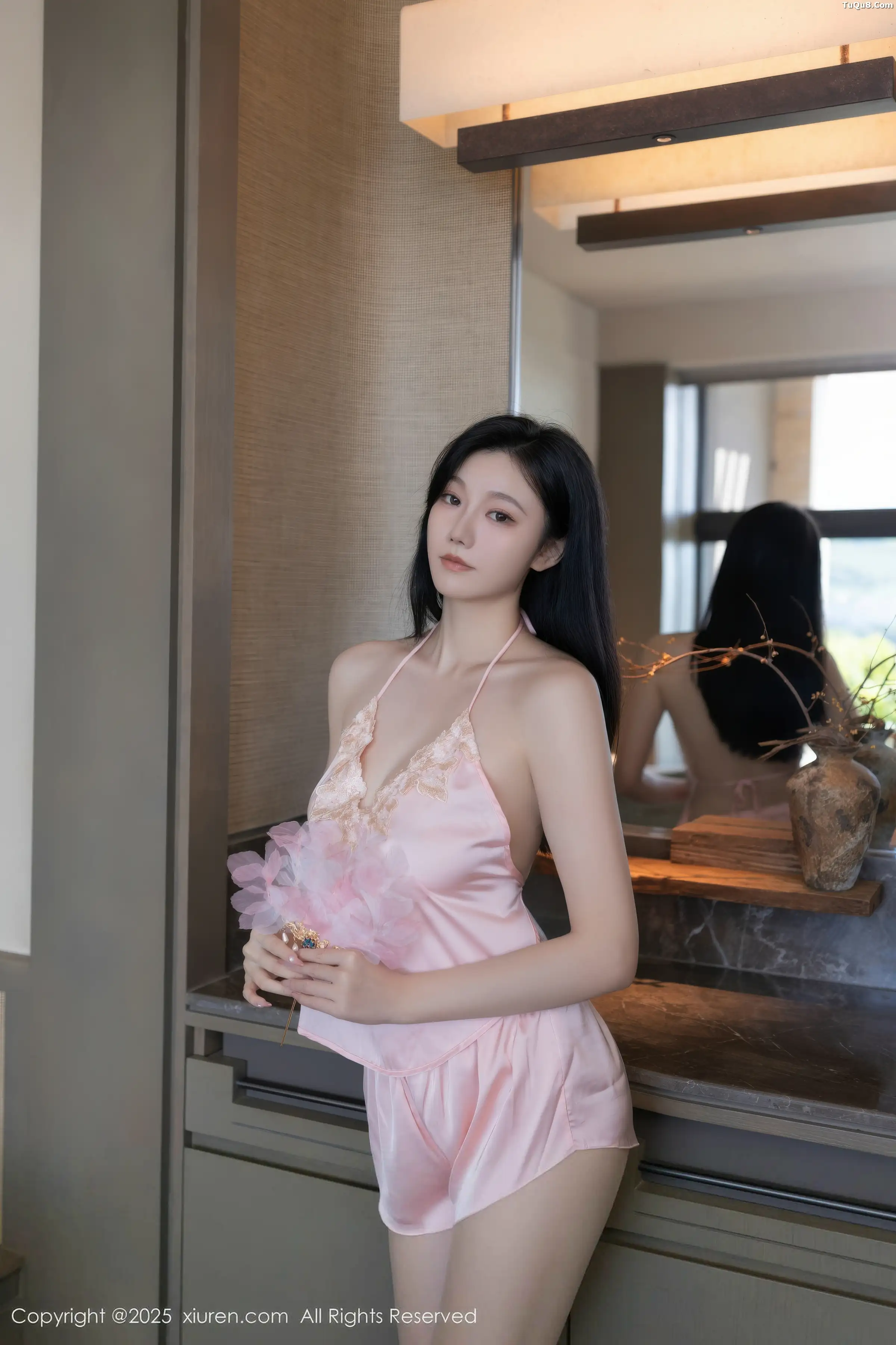 安然anran性感粉色情趣套装配超薄肉丝秀曼妙身姿绝美写真78P 2