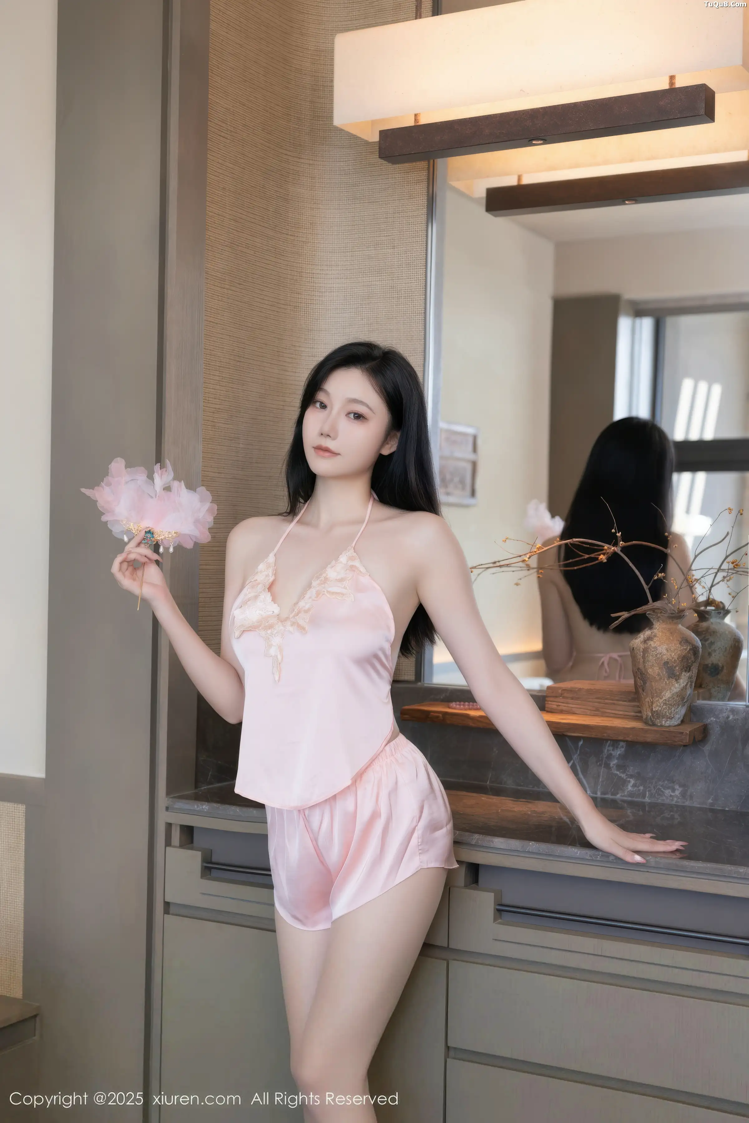 安然anran性感粉色情趣套装配超薄肉丝秀曼妙身姿绝美写真78P 3